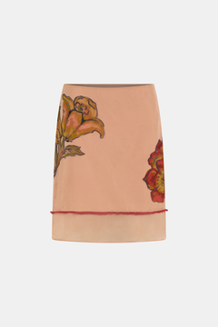 SIR. Estella Skirt Aliera Floral Blush