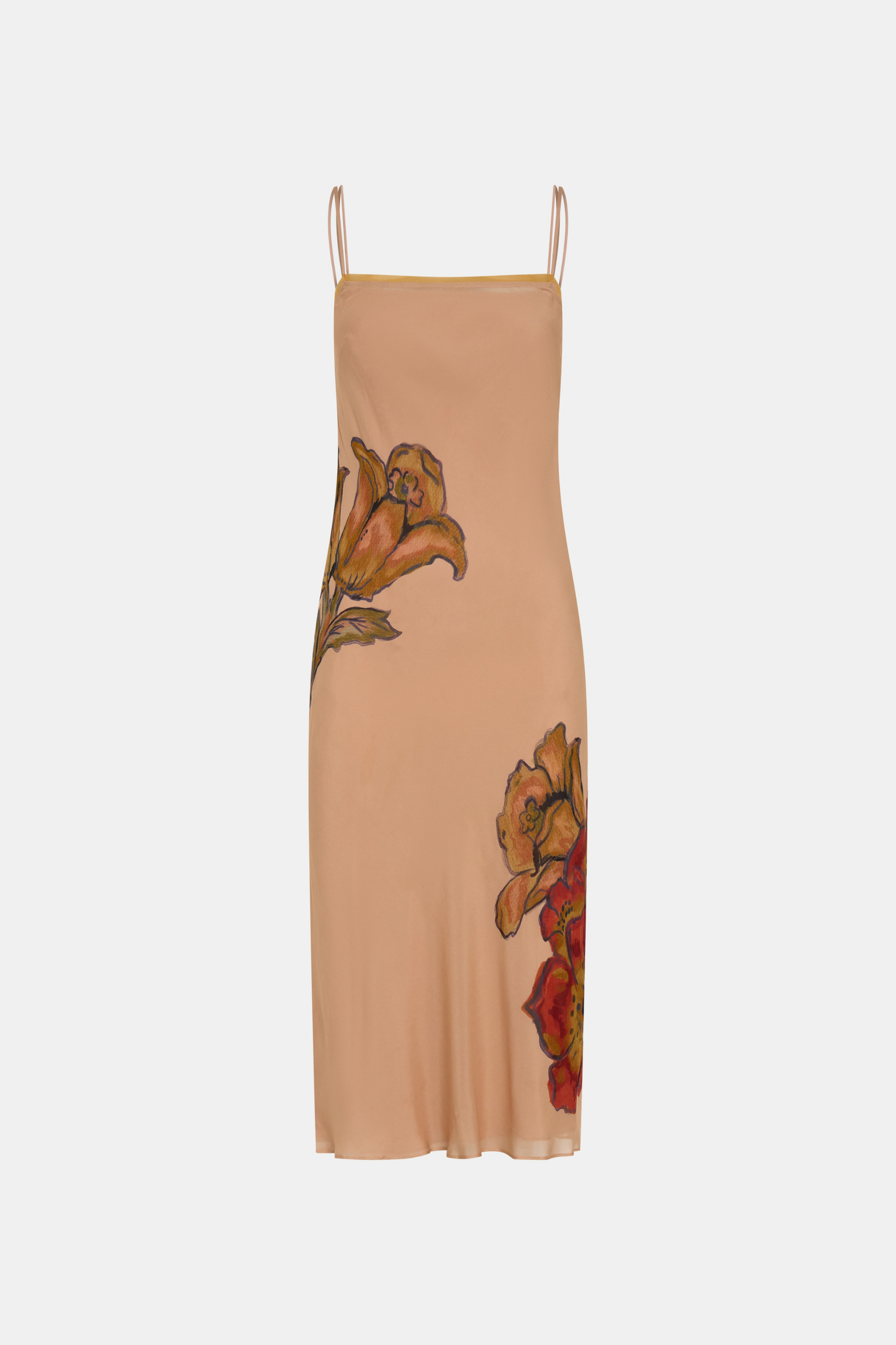SIR. Estella Slip Midi Dress Aliera Floral Blush