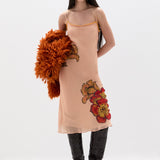 SIR. Estella Slip Midi Dress Aliera Floral Blush styled
