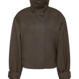 Henrik Bomber Jacket - Chocolate Marble