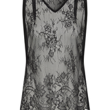 Ingrid Lace Top - Black