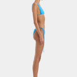 Kylie Halter Triangle Top - Electric Blue
