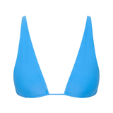 Kylie Halter Triangle Top - Electric Blue