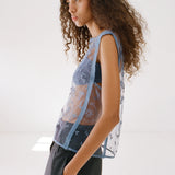 Leif Top - Sea Blue
