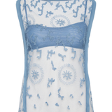 Leif Top - Sea Blue