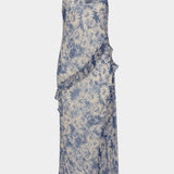 SIR. Lilia Halter Maxi Dress Daisy Meadow