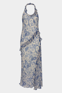 SIR. Lilia Halter Maxi Dress Daisy Meadow
