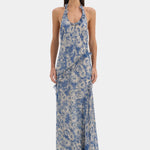SIR. Lilia Halter Maxi Dress Daisy Meadow