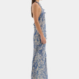SIR. Lilia Halter Maxi Dress Daisy Meadow
