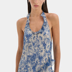 SIR. Lilia Halter Maxi Dress Daisy Meadow