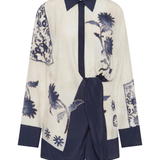 Phillipa Shirt Dress in Eira Midnight