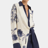 Phillipa Shirt Dress in Eira Midnight