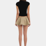 SIR. Sola Bloomer Skirt Camel