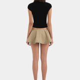 SIR. Sola Bloomer Skirt Camel