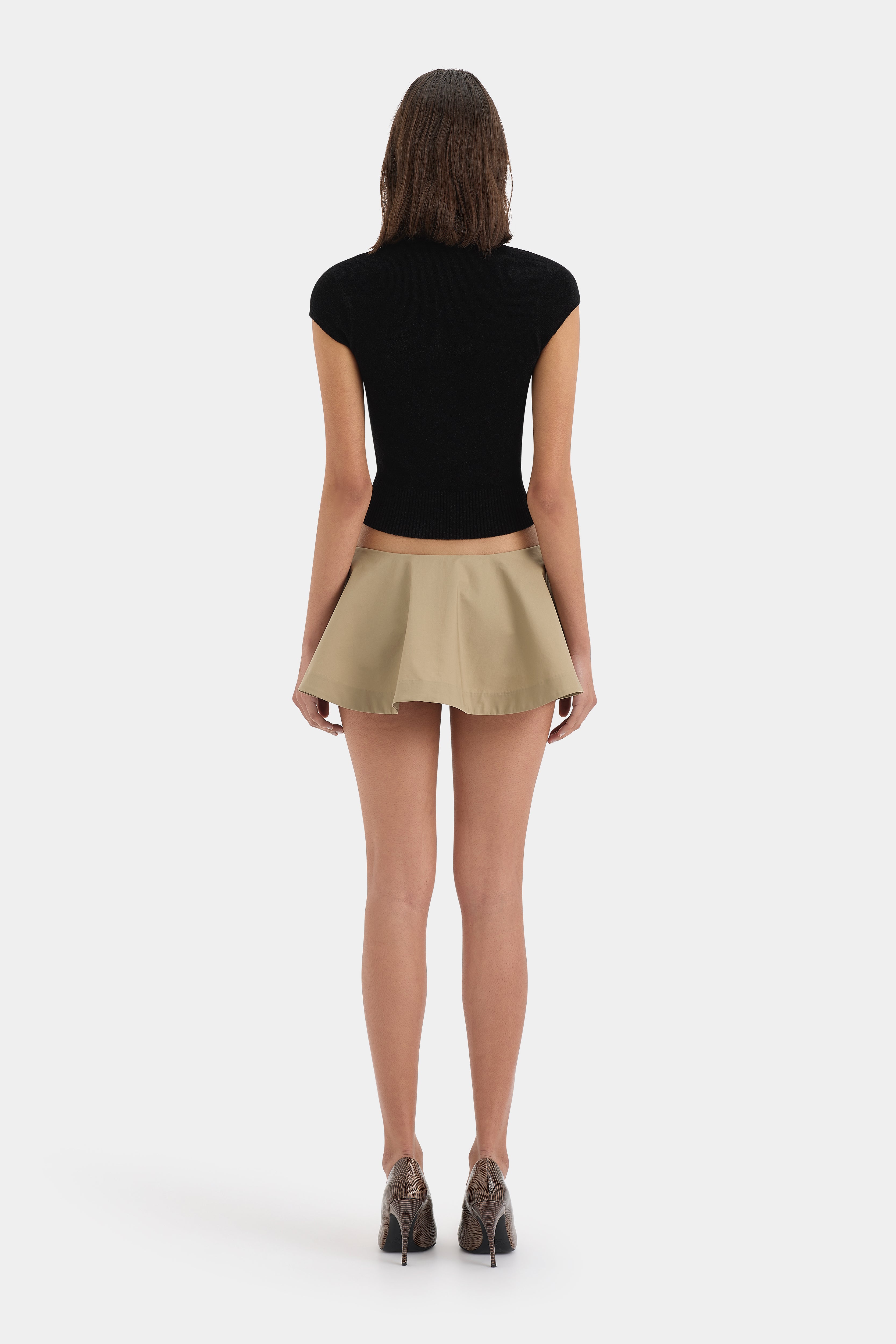 SIR. Sola Bloomer Skirt Camel