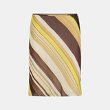 SIR. Vivia Skirt Cafe Lemon Stripe
