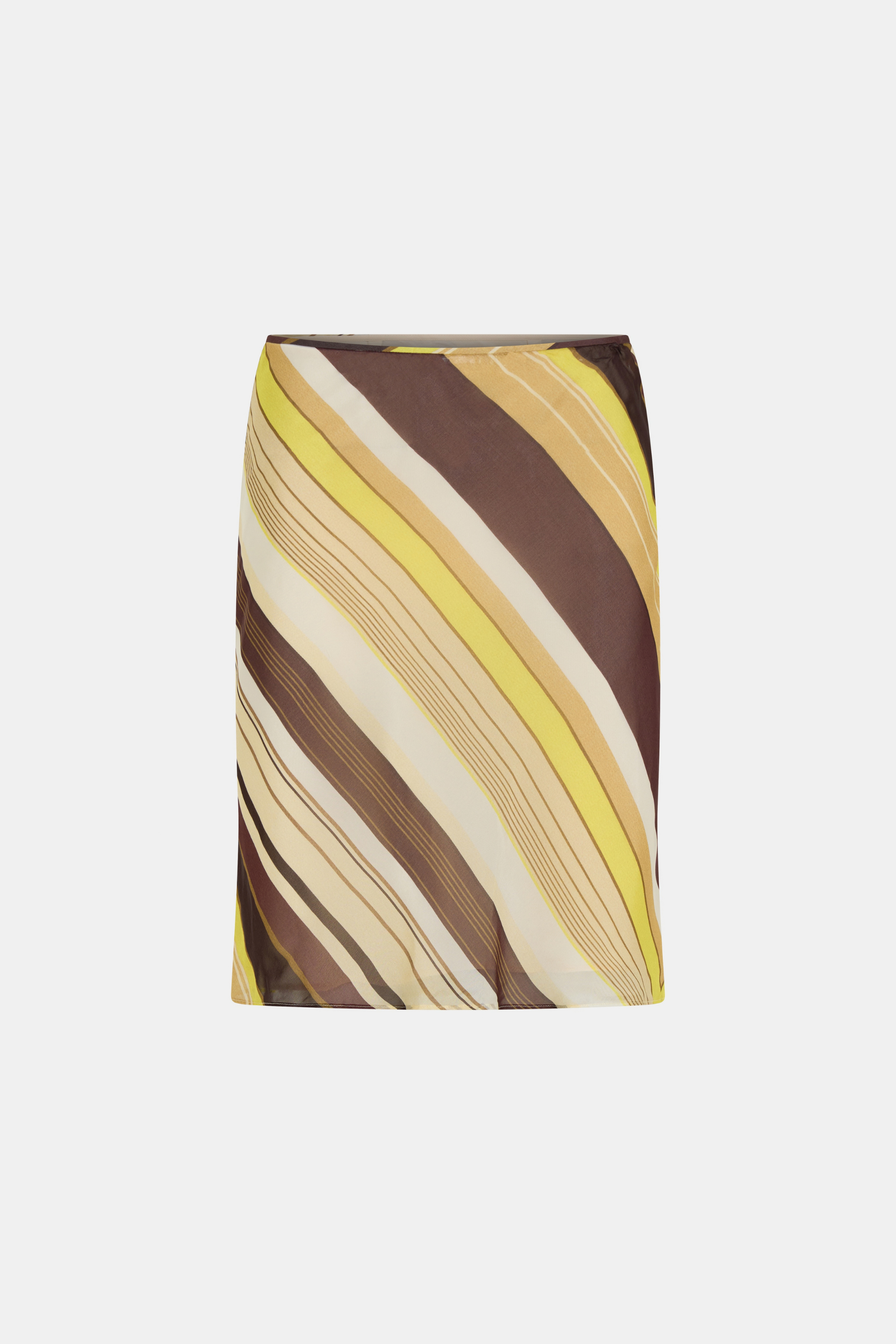 SIR. Vivia Skirt Cafe Lemon Stripe