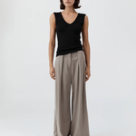 St Agni Organic Cotton 90s Top Jet Black 