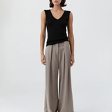 St Agni Organic Cotton 90s Top Jet Black 