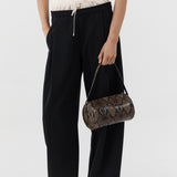 St. Agni Connolo Shoulder Bag Python Embossed