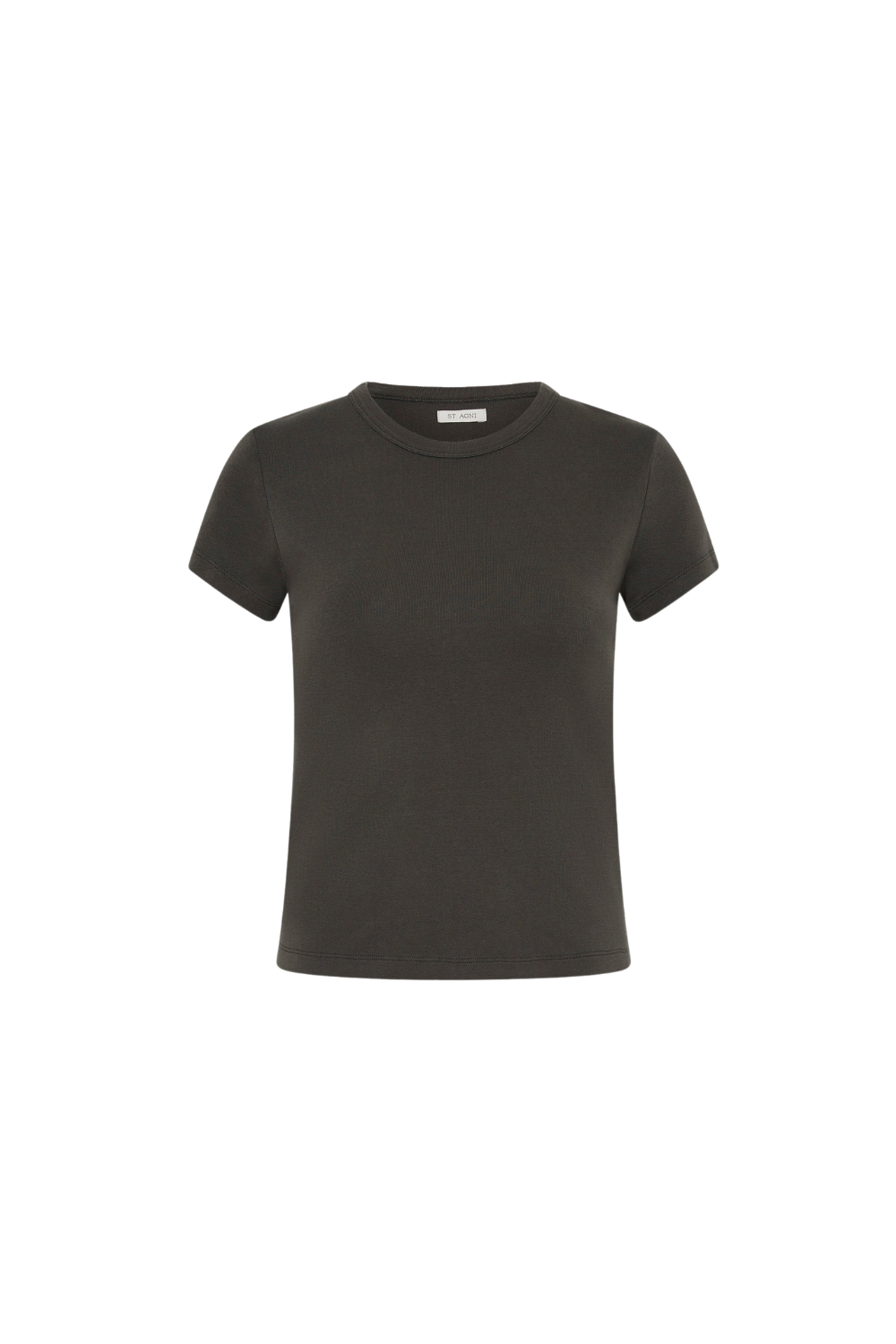 St. Agni Organic Cotton Baby Tee Dark Moss
