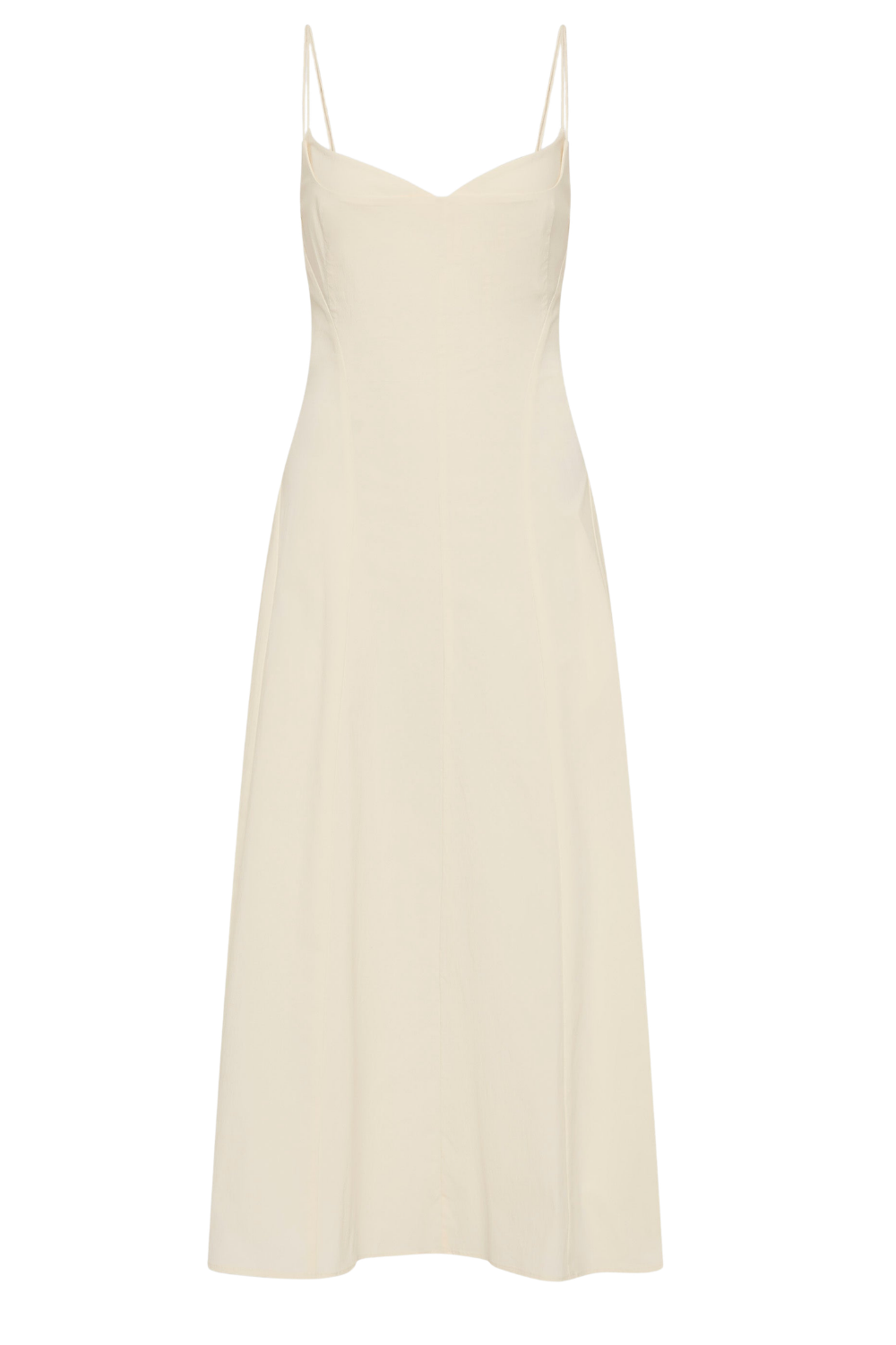 St. Agni Panelled Bustier Dress Talco