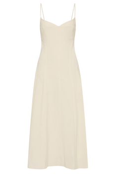 St. Agni Panelled Bustier Dress Talco