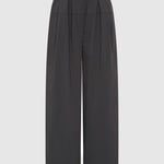 St Agni Relaxed Pleat Pants Iron Glaze