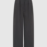 St Agni Relaxed Pleat Pants Iron Glaze