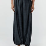 St Agni Silk Adjustable Balloon Pants Washed Black