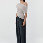 St Agni Silk Adjustable Balloon Pants Washed Black
