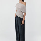 St Agni Silk Adjustable Balloon Pants Washed Black