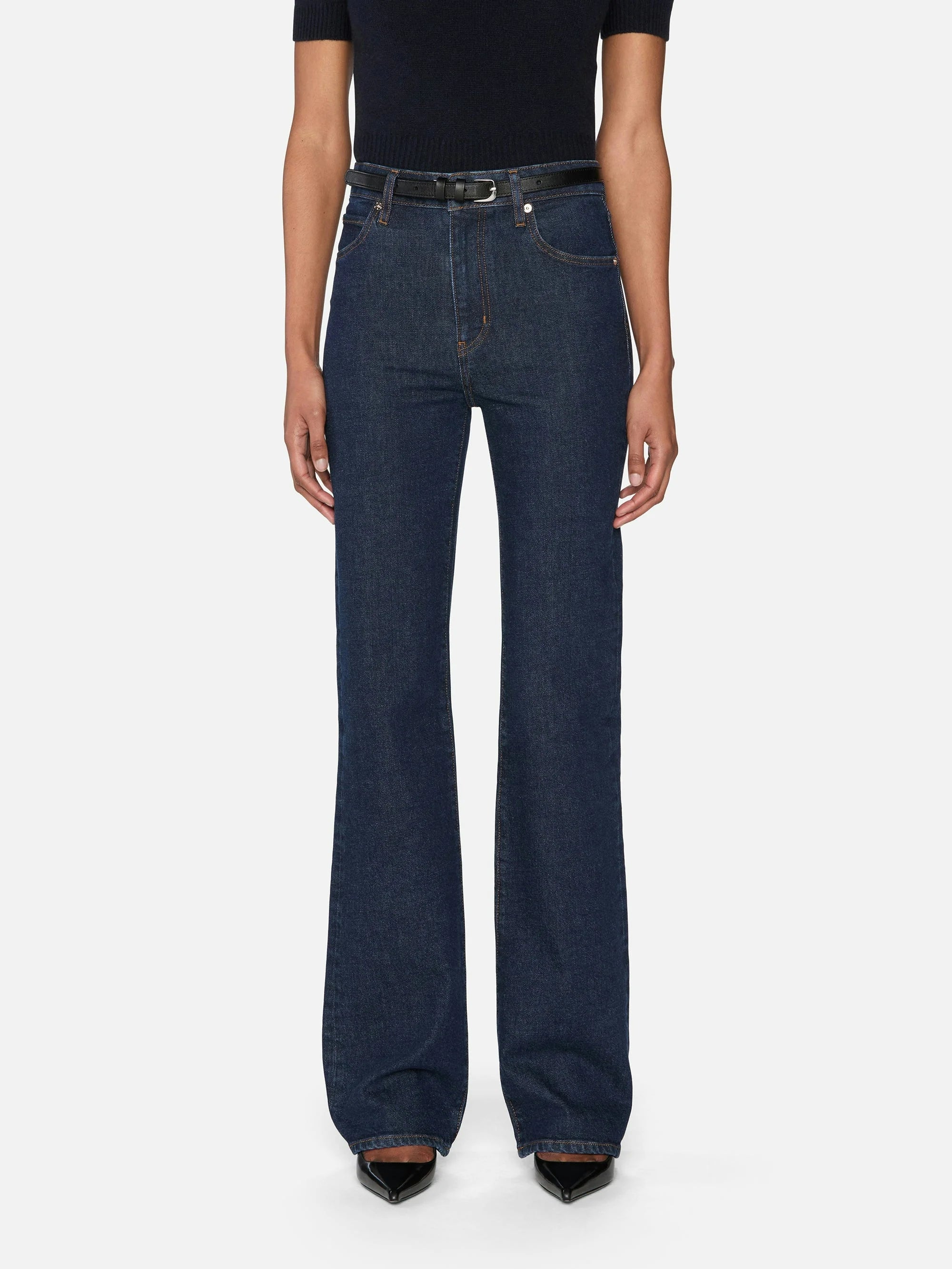 Frame Denim Arrow jeans in Taboo