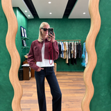 Vegetable Dye Yuki Jacket - Maruun
