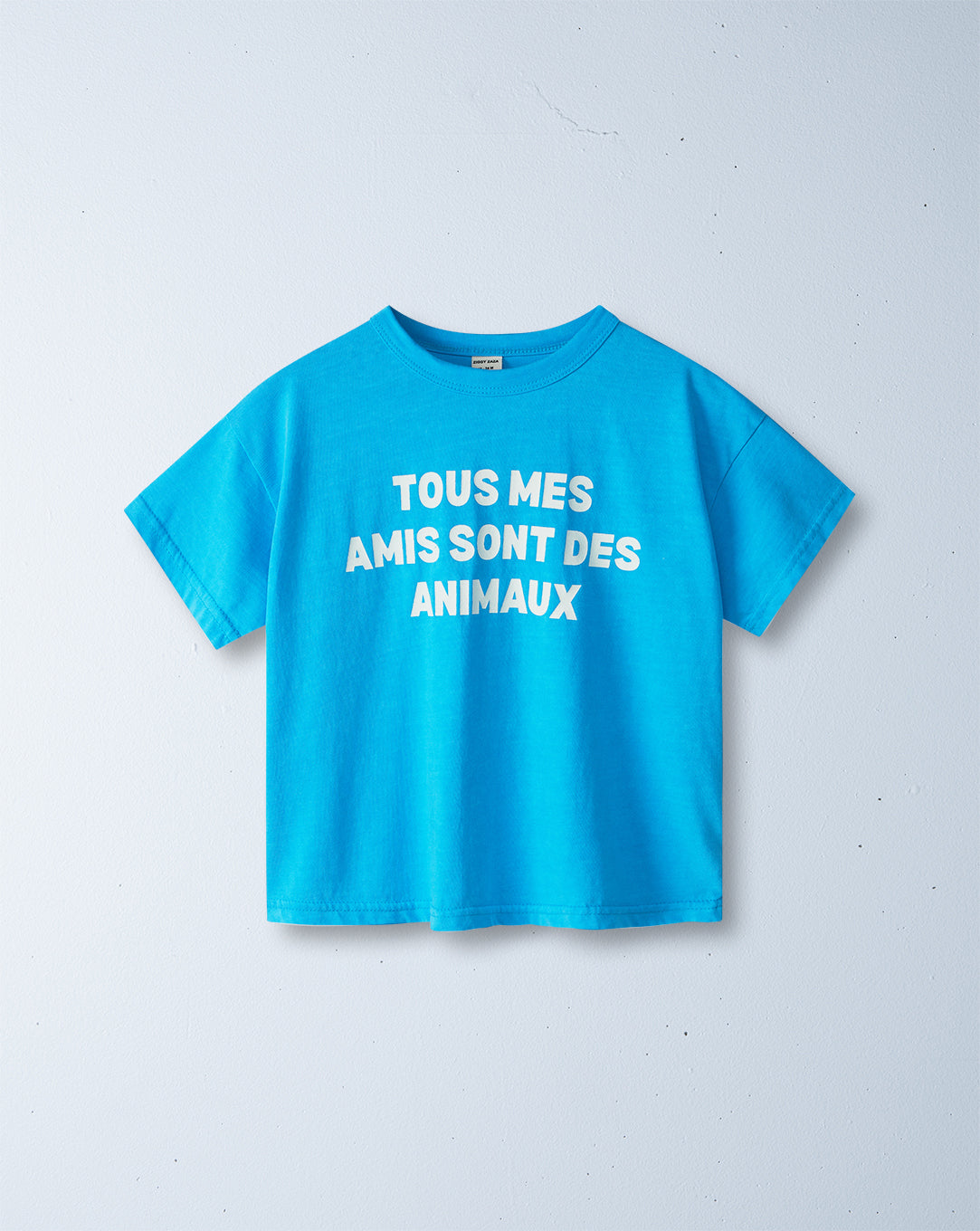 Ziggy Zaza All My Friends Are Animals Tee Aqua