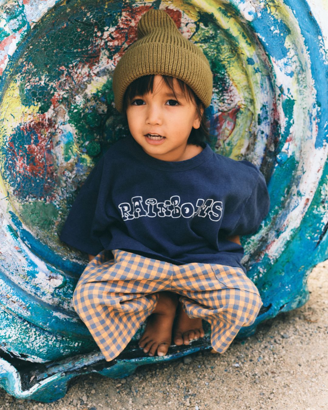 Ziggy Zaza Rainbows Tee Indigo
