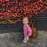 Ziggy Zaza Row Row Pullover Rose Stripe
