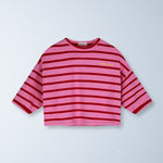 Ziggy Zaza Row Row Pullover Rose Stripe