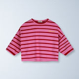 Ziggy Zaza Row Row Pullover Rose Stripe