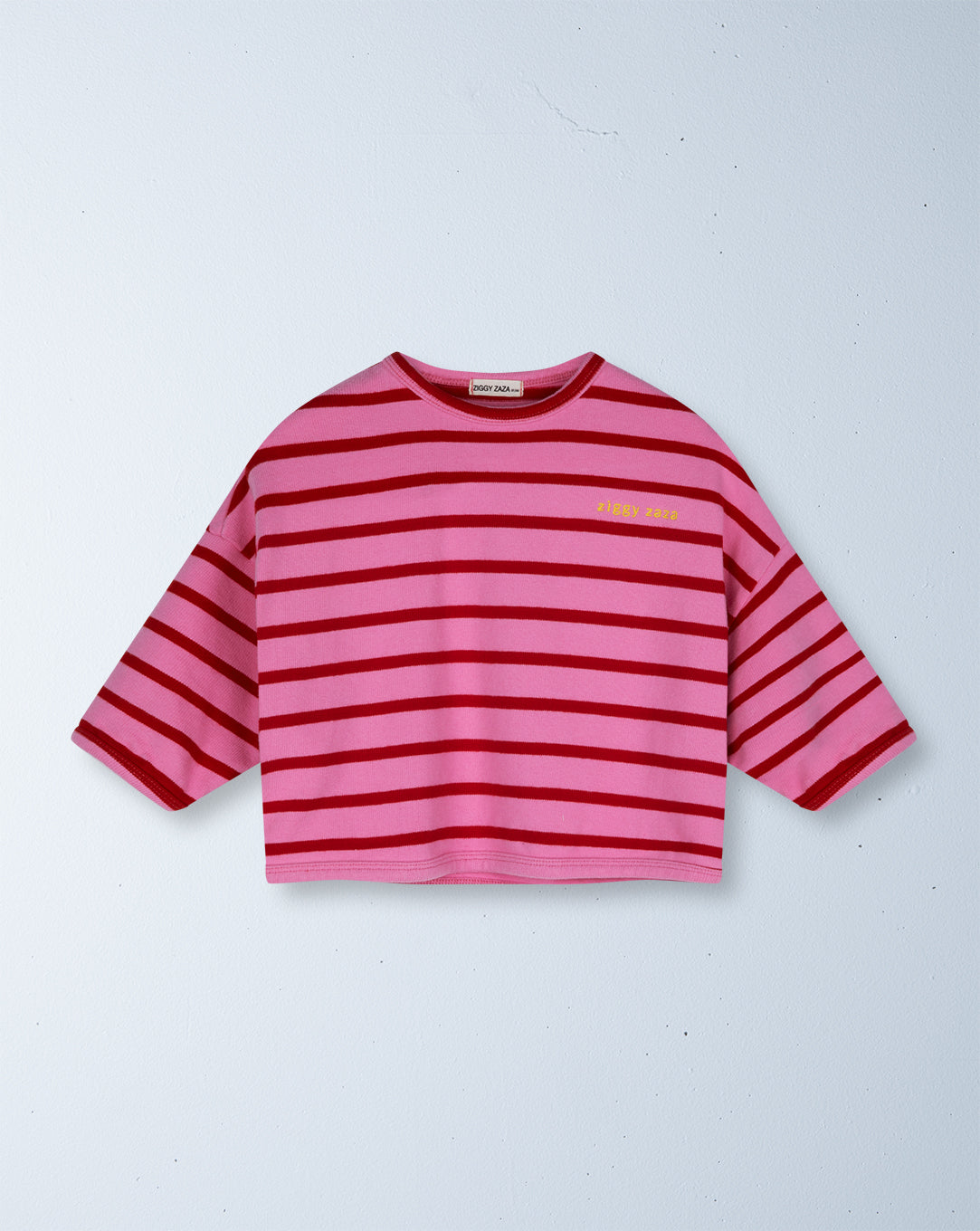 Ziggy Zaza Row Row Pullover Rose Stripe