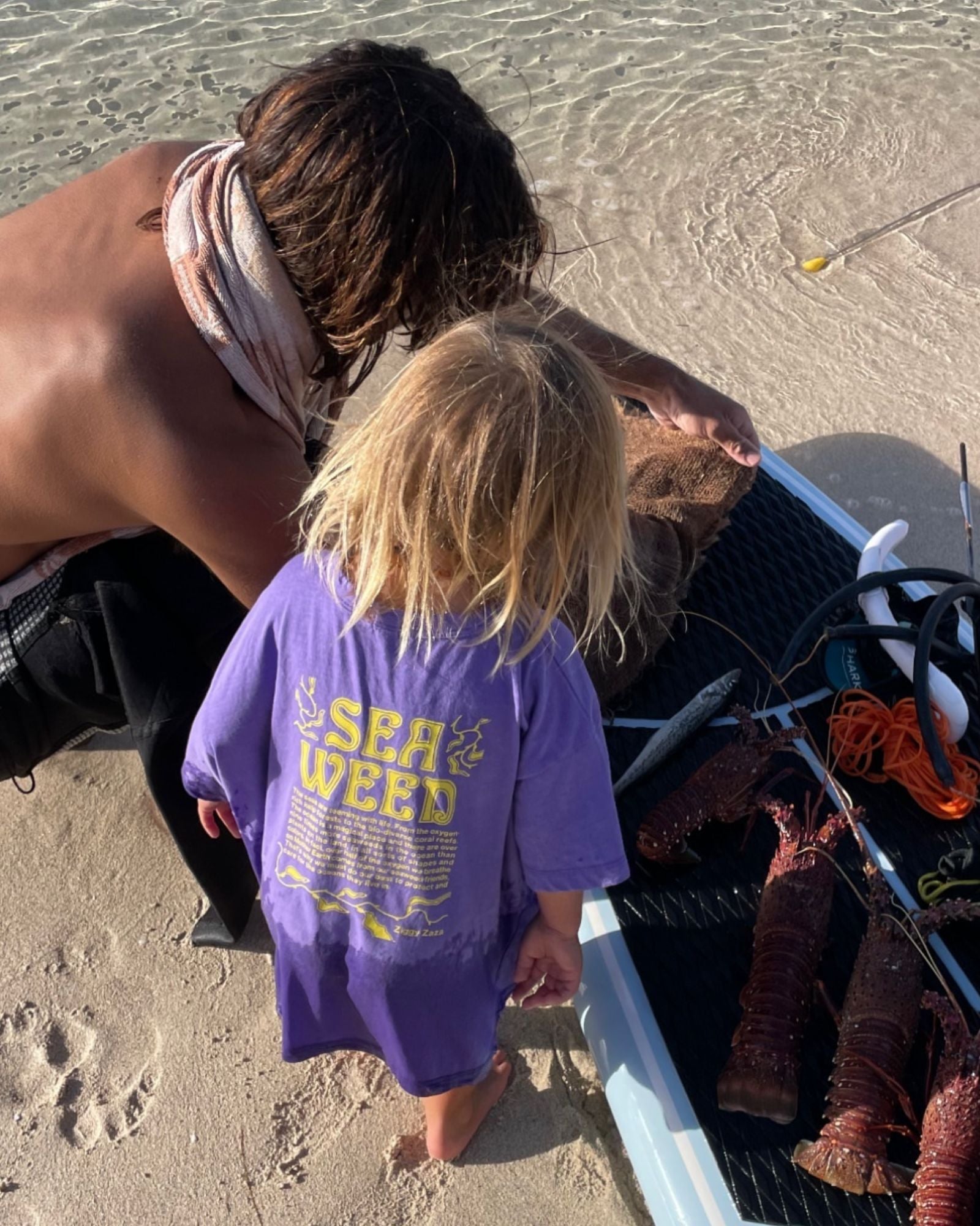Ziggy Zaza Seaweed Tee Violet