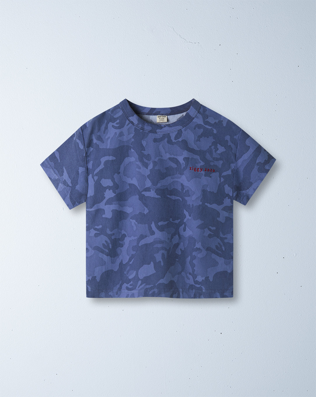 Ziggy Zaza Troop Camo Tee Blue