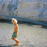 Ziggy Zaza Twin Stripe Swim Short Verde