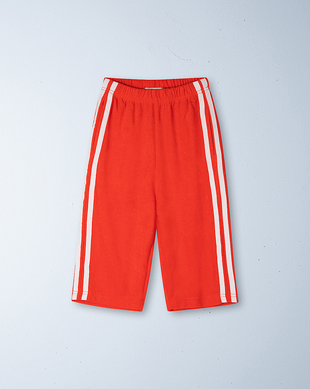 Ziggy Zaza Twin Stripe Terry Pant Rosso