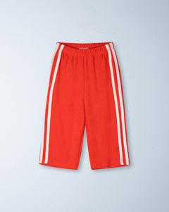 Ziggy Zaza Twin Stripe Terry Pant Rosso