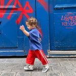 Ziggy Zaza Twin Stripe Terry Pant Rosso