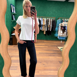 Mid Rise Zip Rambler Ankle - Night In Venice