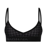 Checked Out Bralet - Black / Ash