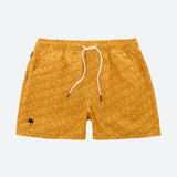 Yellow Squiggle Swim Shorts